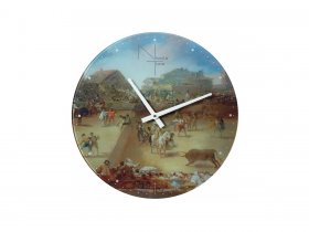 Часы интерьерные NT525 GOYA в Легостаево - legostaevo.mebel-nsk.ru | фото