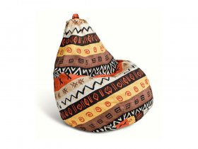 Кресло-мешок Африка в Легостаево - legostaevo.mebel-nsk.ru | фото