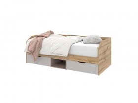 Кровать-диван с ящиками 900 Модена Дв001.0_90 в Легостаево - legostaevo.mebel-nsk.ru | фото