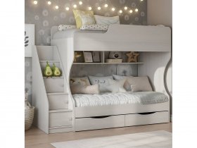 Кровать двухъярусная Каприз-22 КПР.22 в Легостаево - legostaevo.mebel-nsk.ru | фото