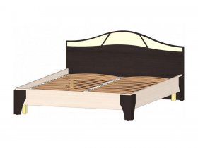 Кровать двуспальная 1,6 м Верона (Линаура) в Легостаево - legostaevo.mebel-nsk.ru | фото