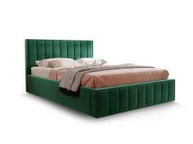Кровать мягкая 1,6 Вена стандарт, вар.1 в Легостаево - legostaevo.mebel-nsk.ru | фото