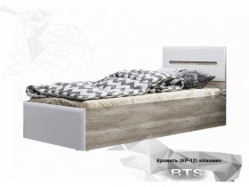 Кровать односпальная Наоми КР-12 в Легостаево - legostaevo.mebel-nsk.ru | фото