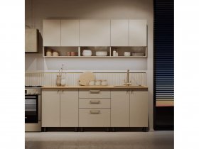 Кухонный гарнитур Орма 2,0м в Легостаево - legostaevo.mebel-nsk.ru | фото