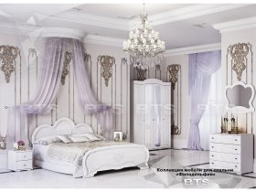 Модульная спальня «Филадельфия» в Легостаево - legostaevo.mebel-nsk.ru | фото