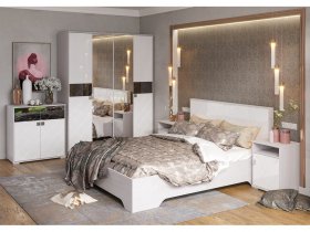 Модульная спальня Сальма в Легостаево - legostaevo.mebel-nsk.ru | фото