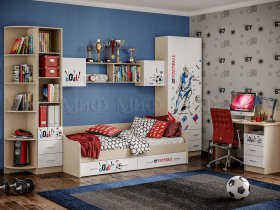 Модульная спальня Вега NEW Boy в Легостаево - legostaevo.mebel-nsk.ru | фото